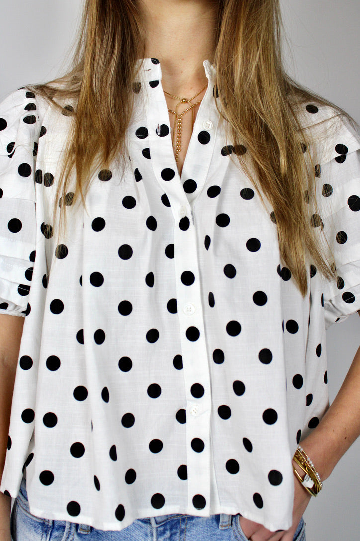 Polka Dot Blouse