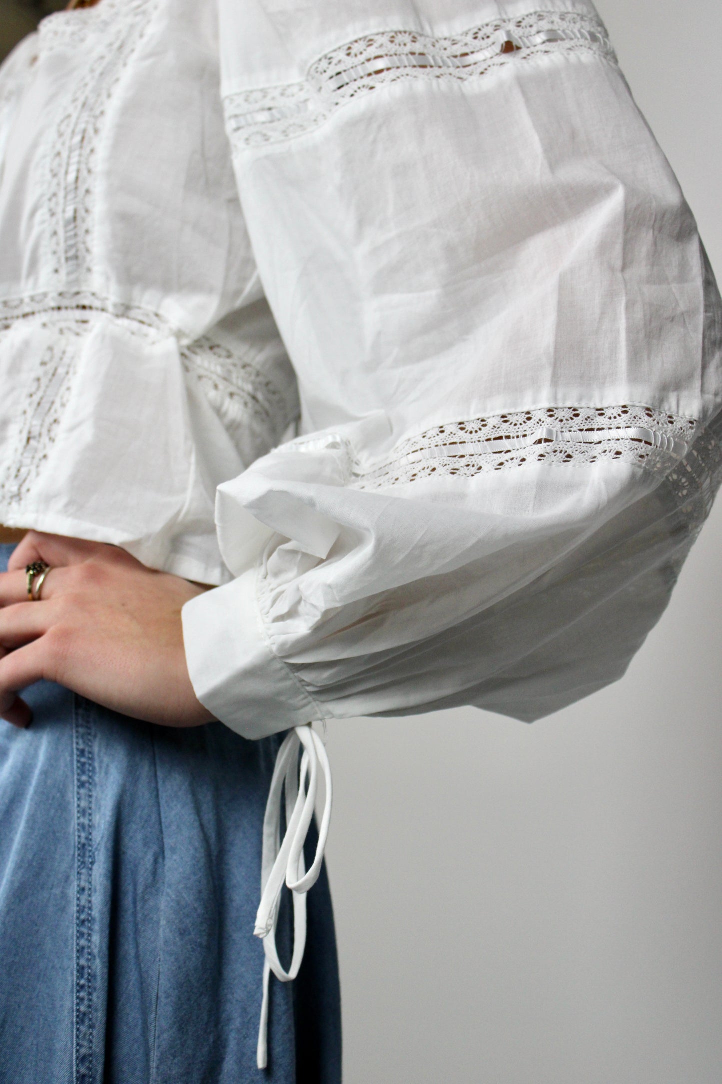 White Lace Blouse